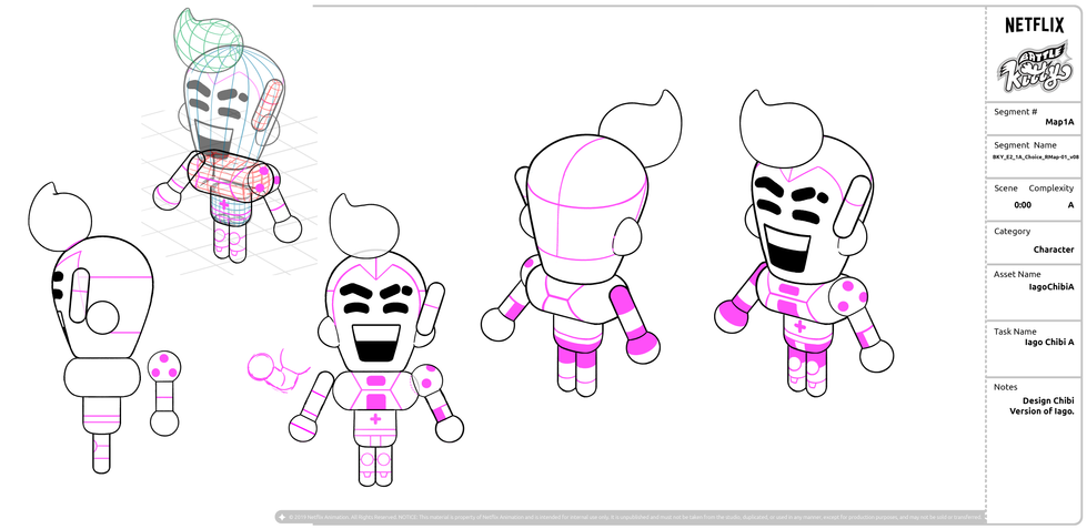 Iago chibi map model