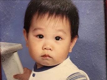 Alan Hu as a baby
