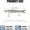 Thumbnail: -Fishing Lures for Freshwater and Saltwater, Lifelike Bait 6900 Star Points