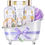 Thumbnail: -Spa Gifts for Women - Spa Luxetique, 8 Pcs Lavender Bath 7900 Star Points