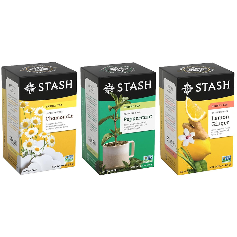 Thumbnail: Stash Tea Green Tea Variety Pack Sampler Assortment - Caffeinated, Non-GMO Proj