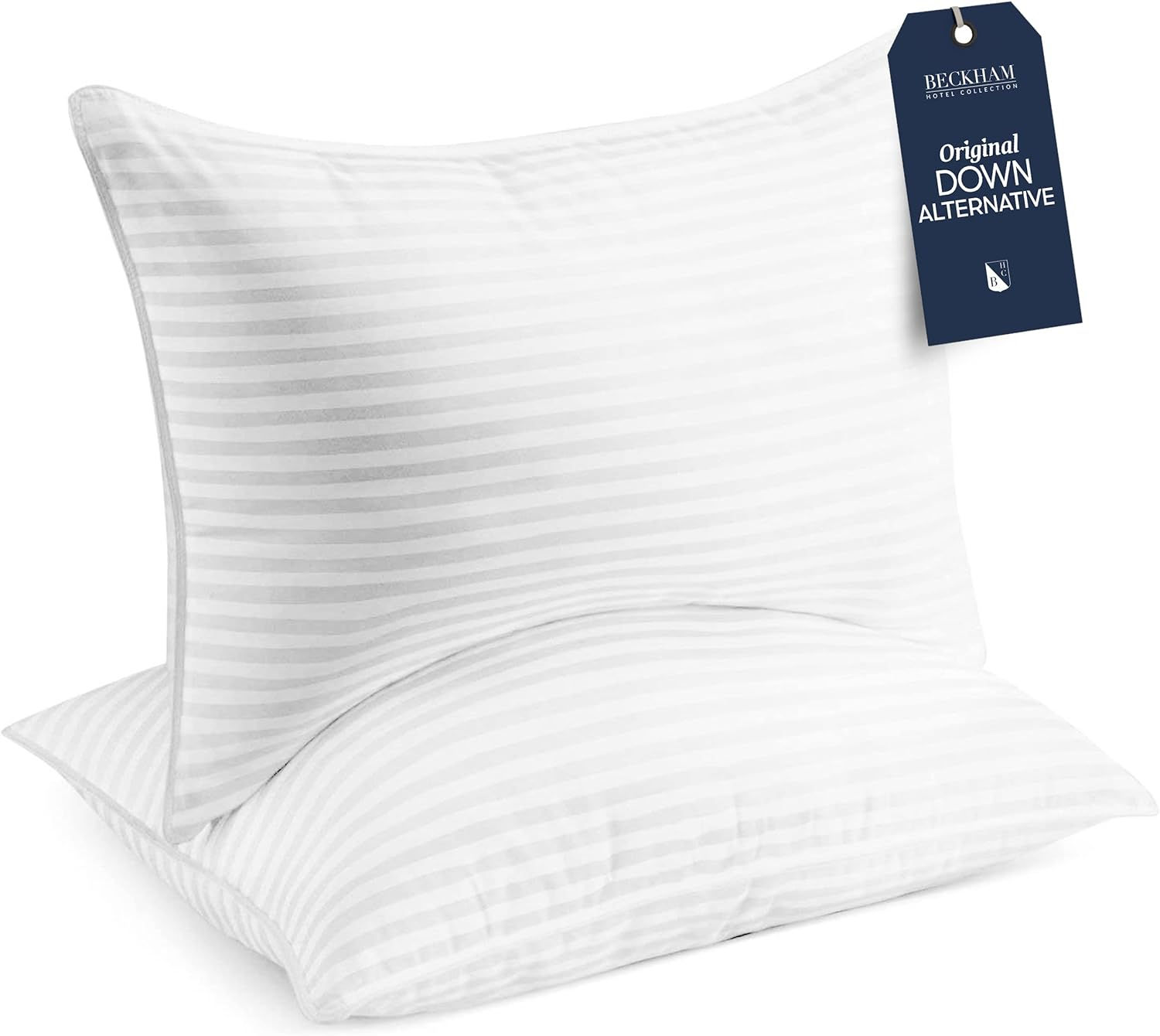 -Beckham Hotel Queen Size Set of 2 Bed Pillows 17900 Star Points