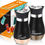 Thumbnail: -Salt and Pepper Shakers Set,4 oz Glass Bottom 2900 Star Points