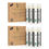 Thumbnail: -Organic Lip Balm Peppermint - 4 Pack Organic, 3900 Star Points