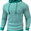 Thumbnail: -Mens Hoodie Sweatshirt Long Sleeve Solid Knitted 9900 Star Points
