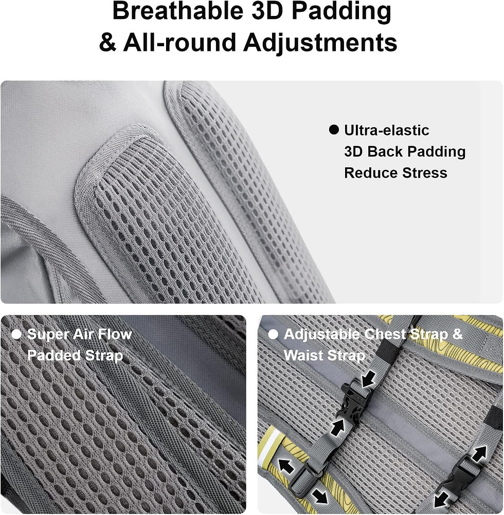 Thumbnail: Everfun Hydration Backpack 18L with Water Bladder 2L/3L Hiking Water Backpack W