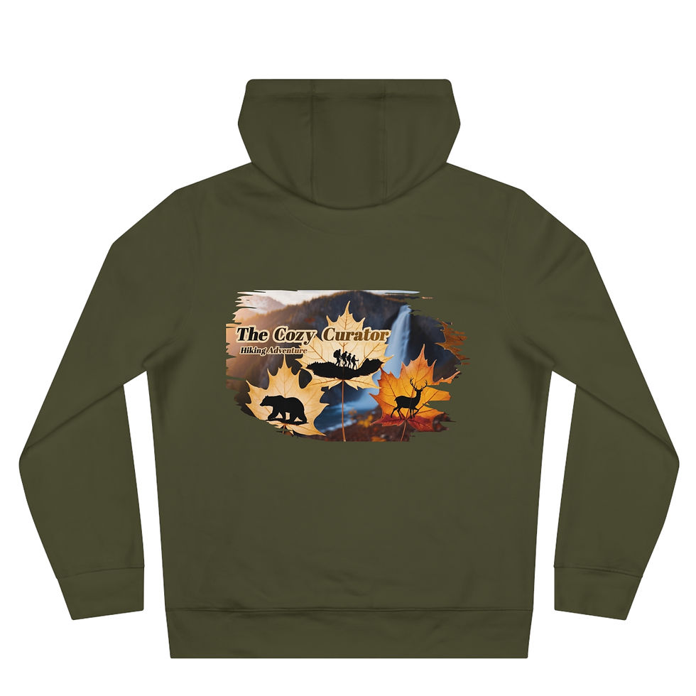 Thumbnail: The Cozy Curator King Hooded Sweatshirt
