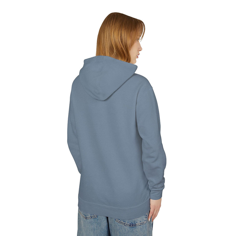 Thumbnail: The Cozy Curator Unisex Lightweight Hooded Sweatshirt