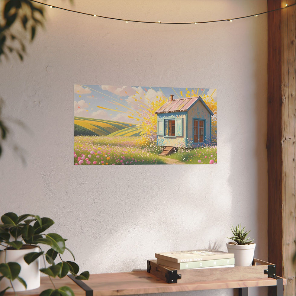 Thumbnail: "A Dream of Simplicity" Master Art Inspired by Famous Artist "Claude Monet"