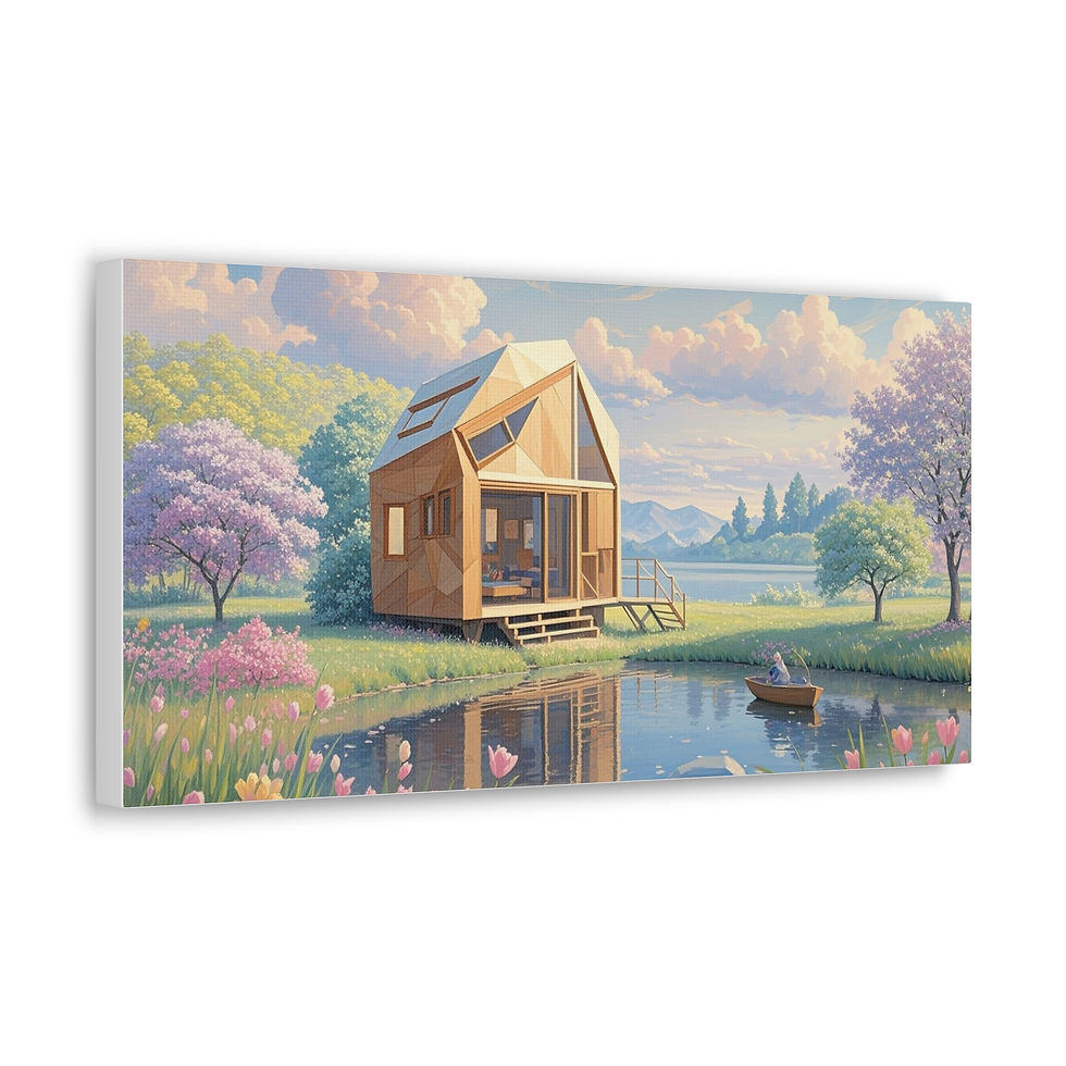 Thumbnail: "The Fisherman’s Quiet Haven" Inspired by famous Pablo Picasso & Claude Monet