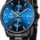 Thumbnail: -Fashion Business Mens Watches with Stainless Steel Waterproof 9900 Star Points