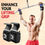 Thumbnail: -Weight Lifting Hooks (Pair), Hand Grip Support Wrist Straps 8900 Star Points