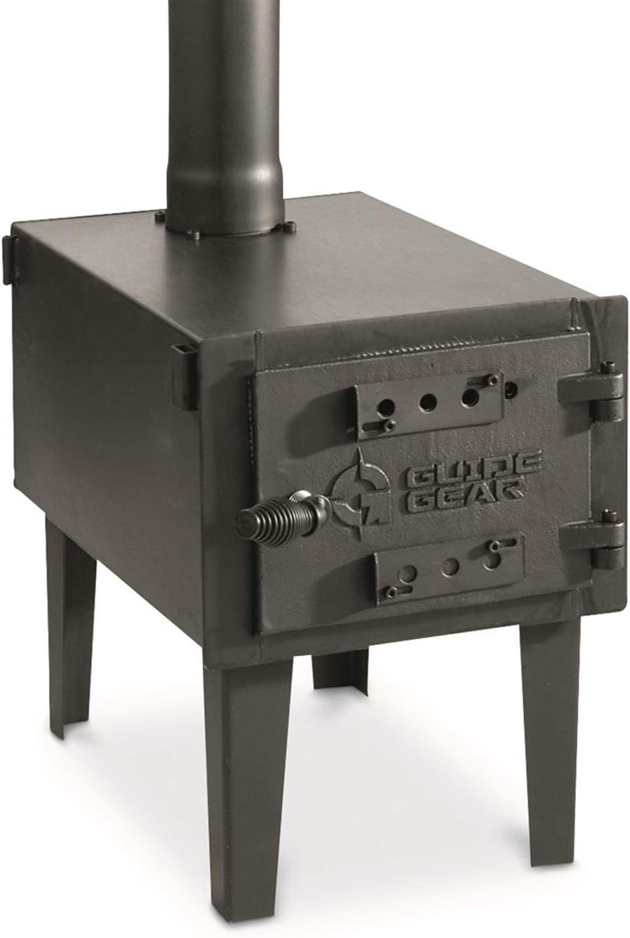 Thumbnail: Outdoor Wood Burning Stove, Portable with Chimney Pipe for Cooking, Camping, Te