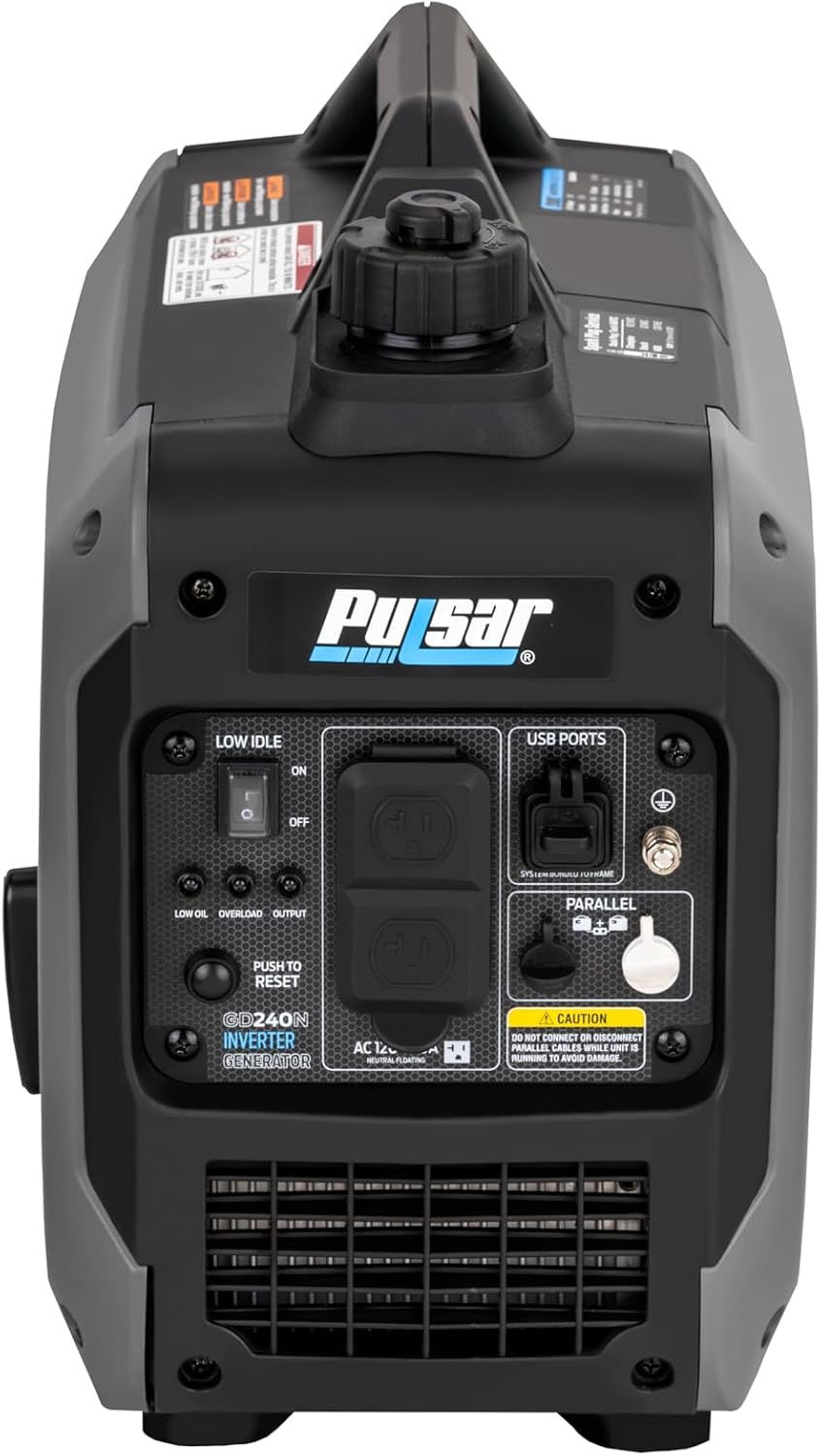 Thumbnail: Pulsar Products GD400BN, 4000W Portable super-quiet Dual Fuel & Parallel Capabi