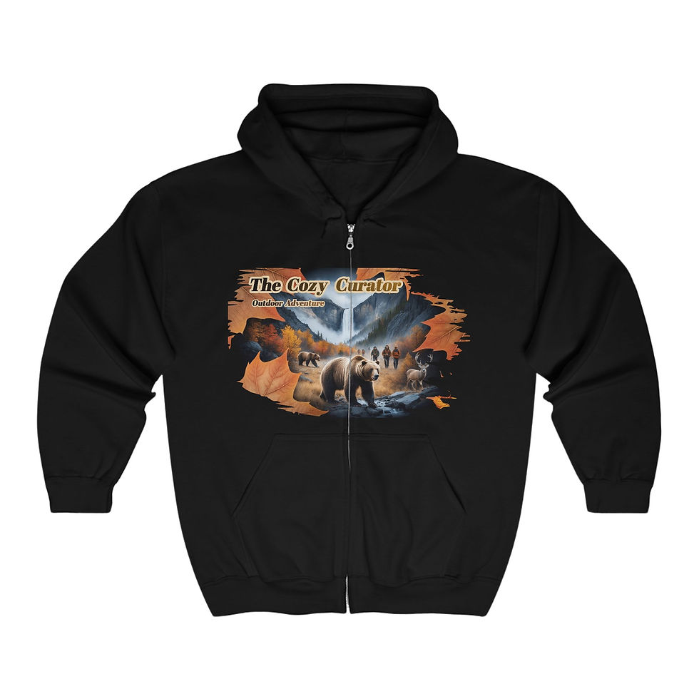 Thumbnail: The Cozy Curator Unisex Heavy Blend™ Full Zip Hooded Sweatshirt