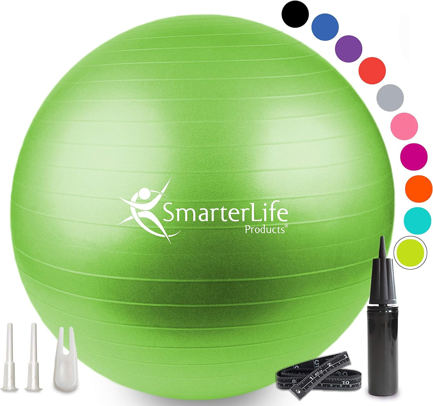 -Exercise Ball for Fitness, Yoga, Balance, Stability,5900 Star Points