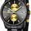 Thumbnail: -Fashion Business Mens Watches with Stainless Steel Waterproof 9900 Star Points