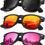 Thumbnail: - Unisex Polarized Sunglasses Matte Finish 7900 Star Points