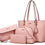 Thumbnail: -Women Synthetic Leather Handbags Tote Bag Shoulder Bag 11900 Star Points