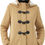 Thumbnail: -Women Horn Button Fleece Thicken Coat with Hood 12900 Star Points