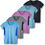 Thumbnail: - 5 Pack: Women's Dry Fit Tech Stretch Short-Sleeve 9900 Star Points