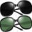 Thumbnail: -Joopin Women Oversized Sunglasses Polarized 5900 Star Points