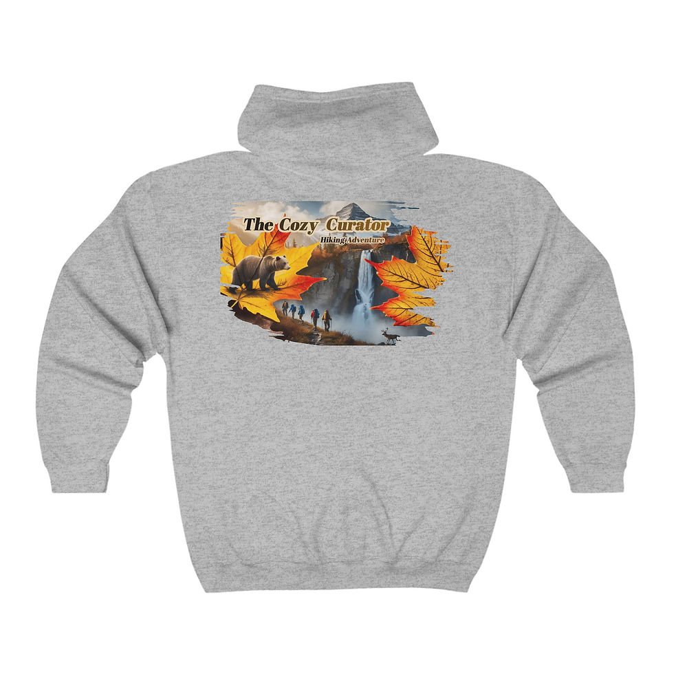 Thumbnail: The Cozy Curator gUnisex Heavy Blend™ Full Zip Hooded Sweatshirt