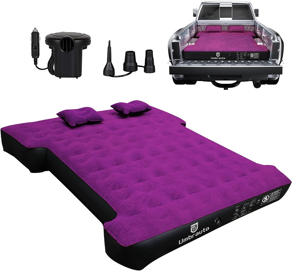 Thumbnail: Umbrauto Inflatable Truck Bed Air Mattress for Full Size Short Truck Beds, 5.5-