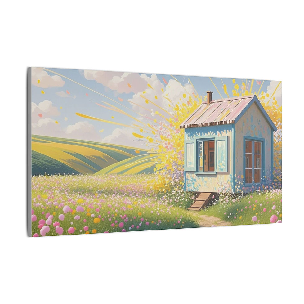 Thumbnail: "A Dream of Simplicity" Master Art Inspired by Famous Artist "Claude Monet"