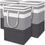 Thumbnail: - 2-Pack Large Laundry Basket, Waterproof, 5900 Star Points