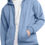 Thumbnail: -Mens Fleece Full-zip Hoodie Sweatshirt 5900 Star Points