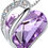 Thumbnail: -Leafael Necklaces Heart Pendant with Birthstone Crystal 13900 Star Points