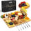 Thumbnail: -Gift Set: Charcuterie Board Set, Bamboo Cheese Board, 7900 Star Points
