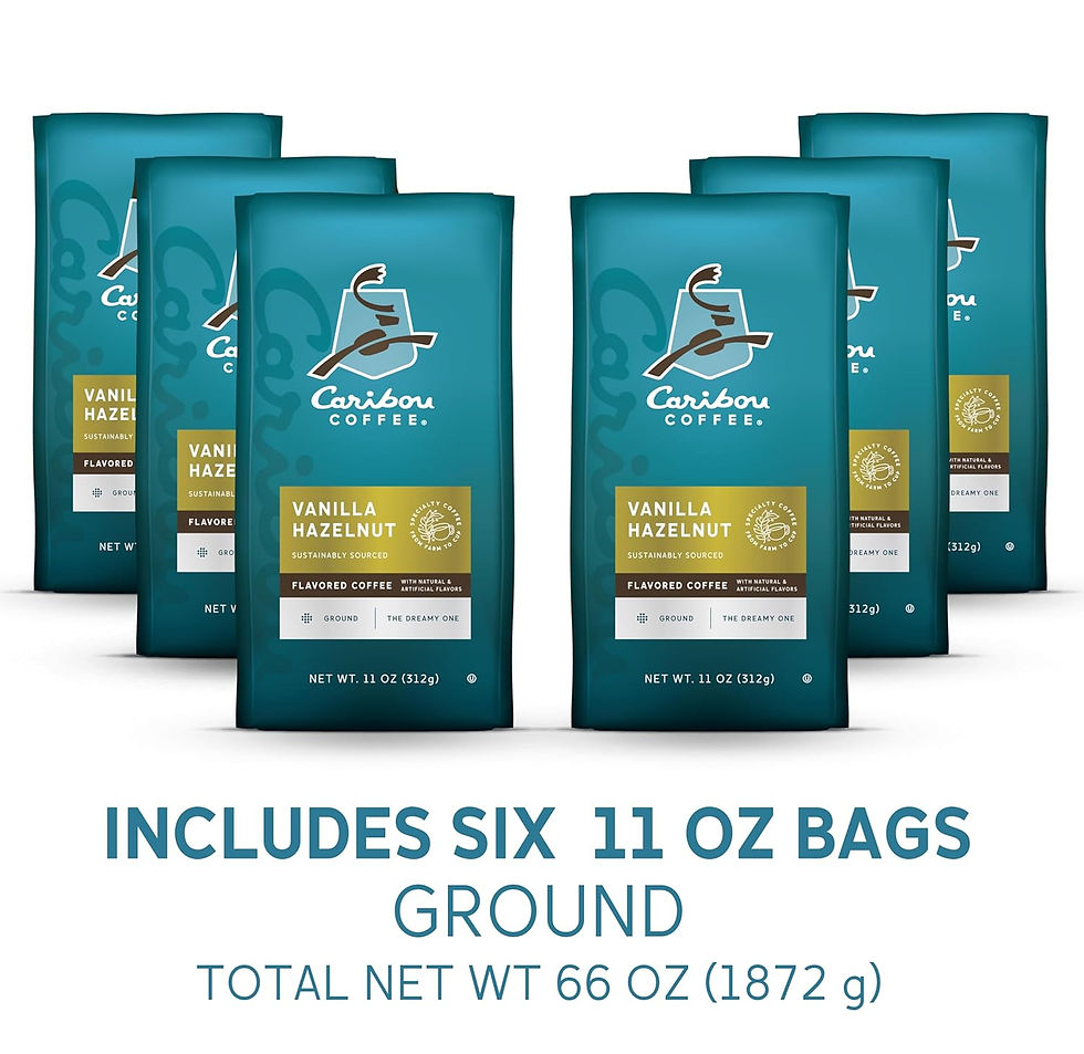 Thumbnail: Caribou Coffee, Medium Roast Ground Coffee - Caribou Blend 20 Ounce Bag - Packa
