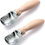 Thumbnail: -Spring Chef Ice Cream Scoop with Comfortable Handle, 2900 Star Points