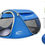 Thumbnail: -Pop Up Tent 2-4 Person Waterproof - 25900 Star Points