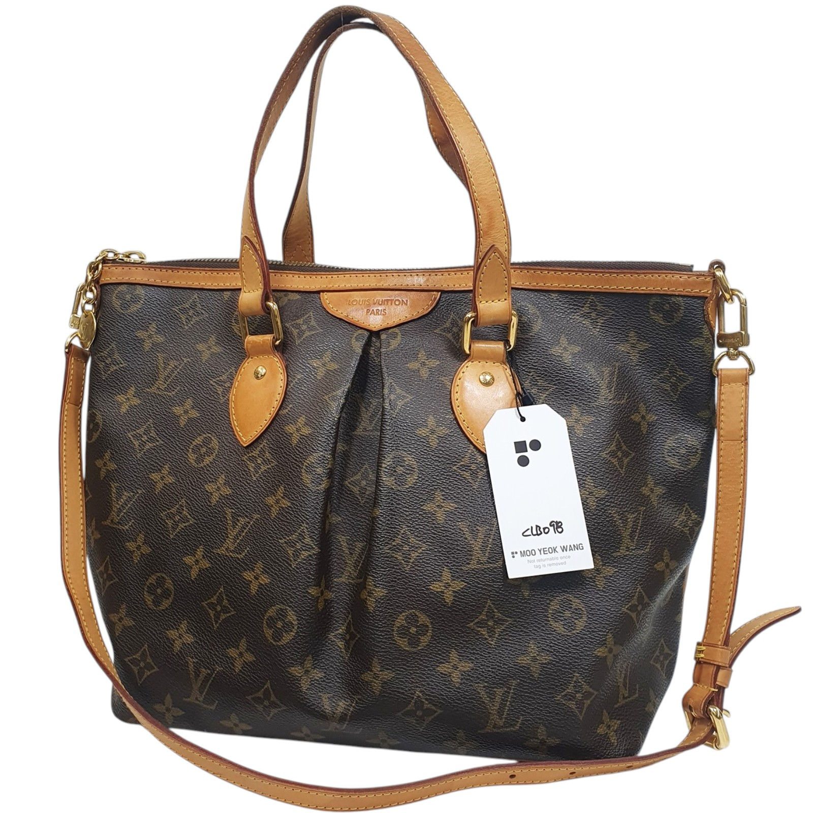 Louis Vuitton Palermo PM Monogram M40145 CLB098