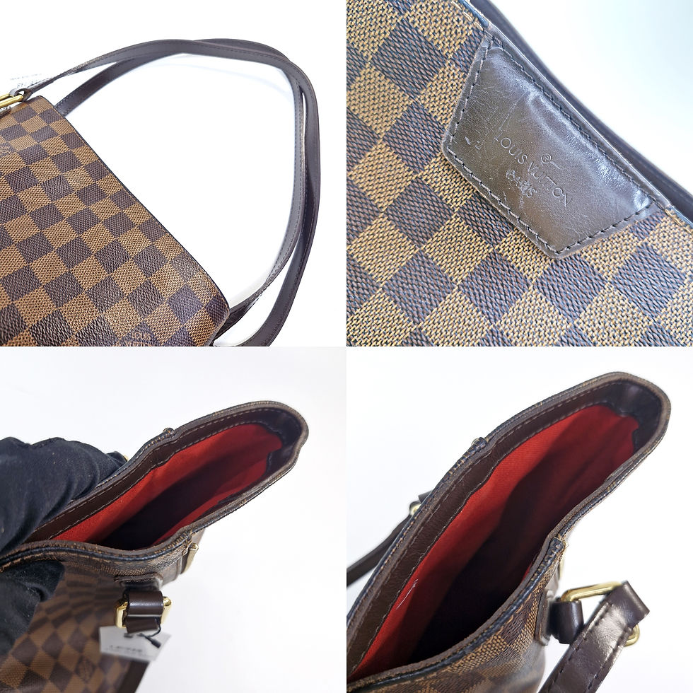 Thumbnail: LOUIS VUITTON Rivington Damier Ebene N41108 LE738
