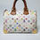 Thumbnail: LOUIS VUITTON Speedy 30 Monogram Multicolor Blanc M92643 LF396