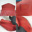 Thumbnail: LOUIS VUITTON Pochette Felicie Empreinte Red M64065 No Two Pouches CLA123