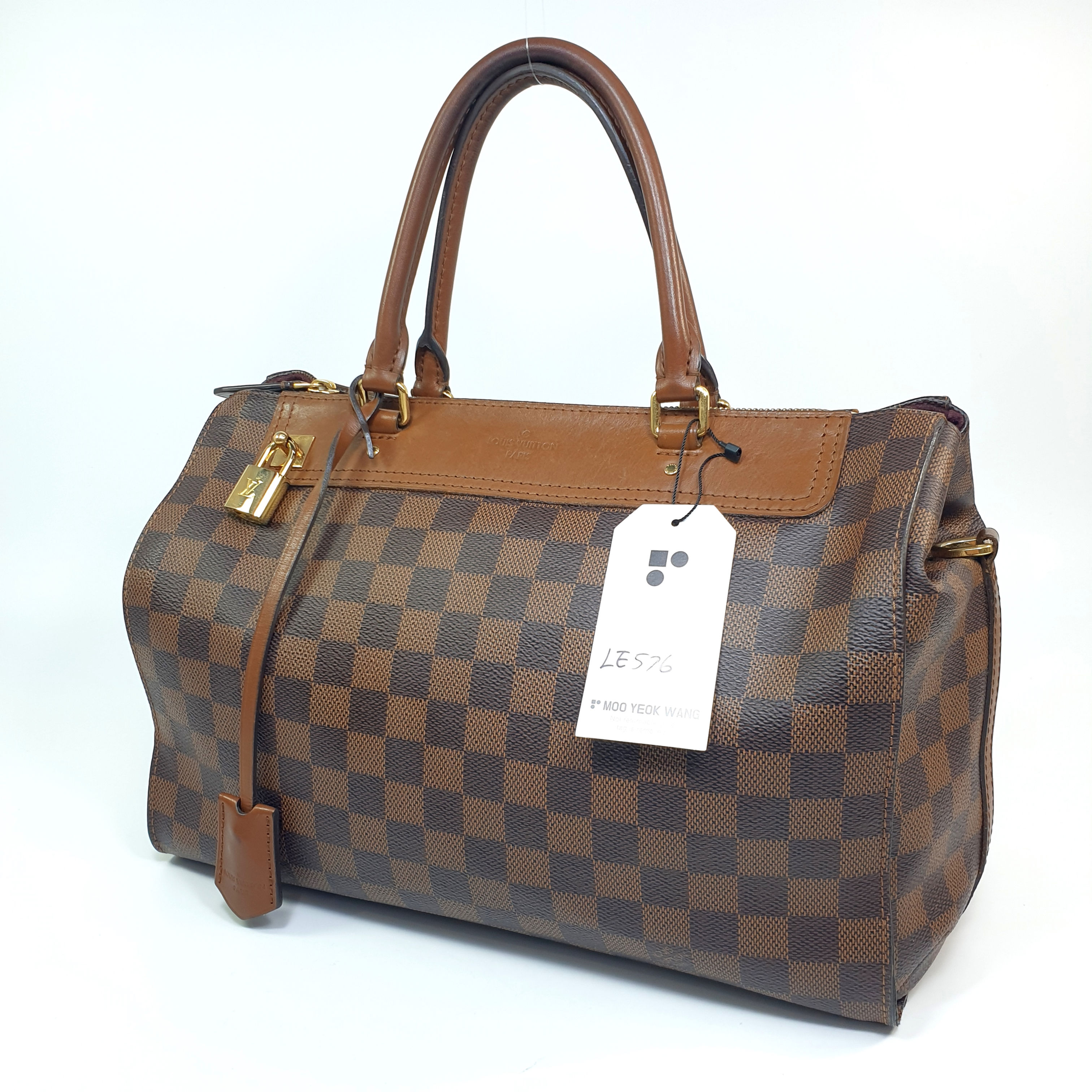 LOUIS VUITTON Greenwich Damier Ebene N41337 No Shoulder Strap LE576