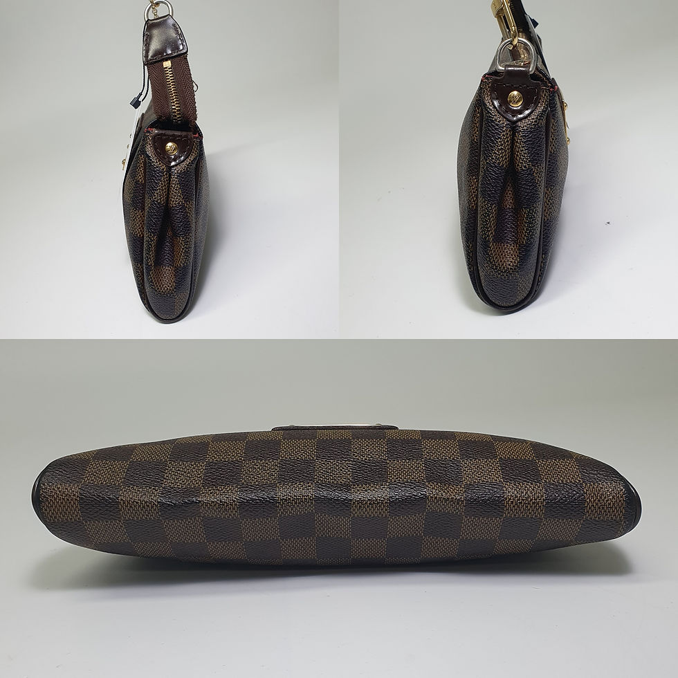 Thumbnail: LOUIS VUITTON Eva Clutch Damier Ebene N55213 CLA654
