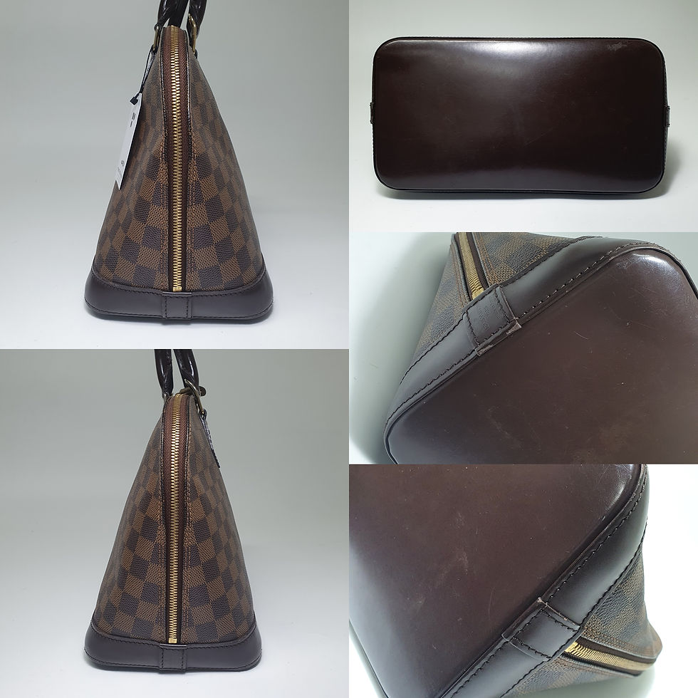 Thumbnail: LOUIS VUITTON Alma Damier Ebene N51131 CLA730
