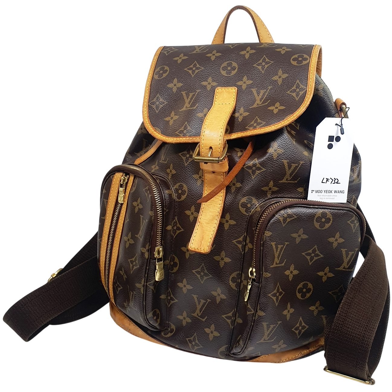 Louis Vuitton Sac A Dos Bosphore Backpack Monogram M40107 LF732