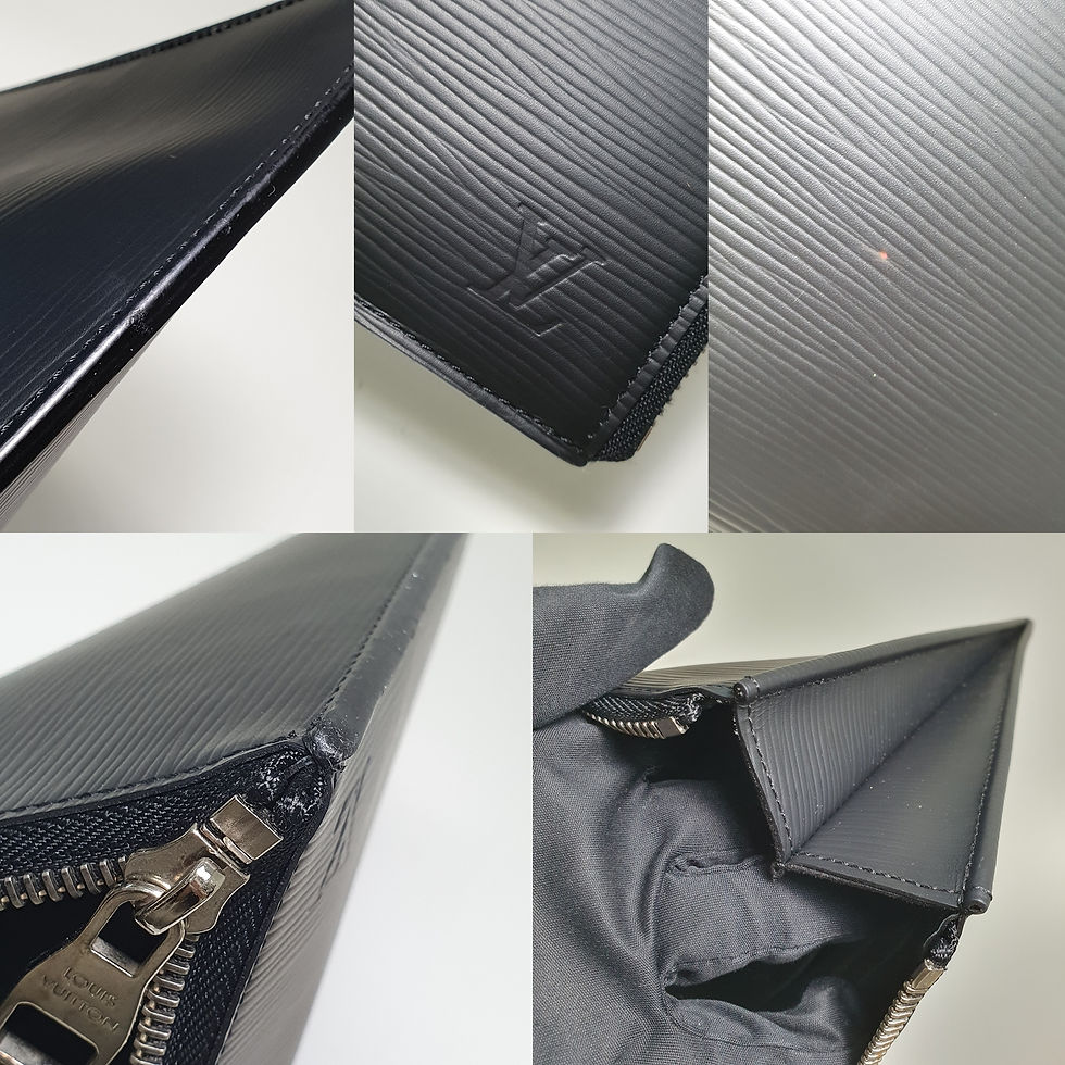 Thumbnail: LOUIS VUITTON Pochette Jour PM NM2 Epi Noir M62646 LF277