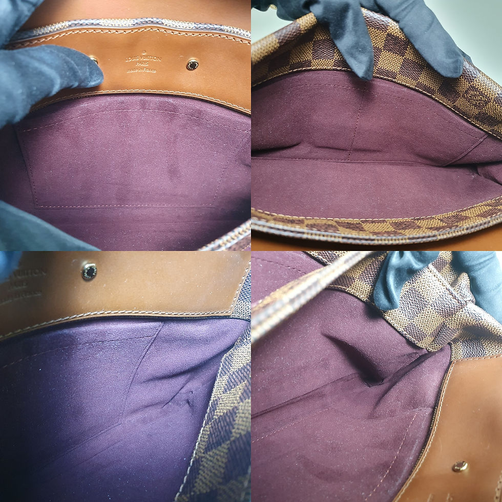 Thumbnail: Louis Vuitton Damier Clutch N41278 LF559