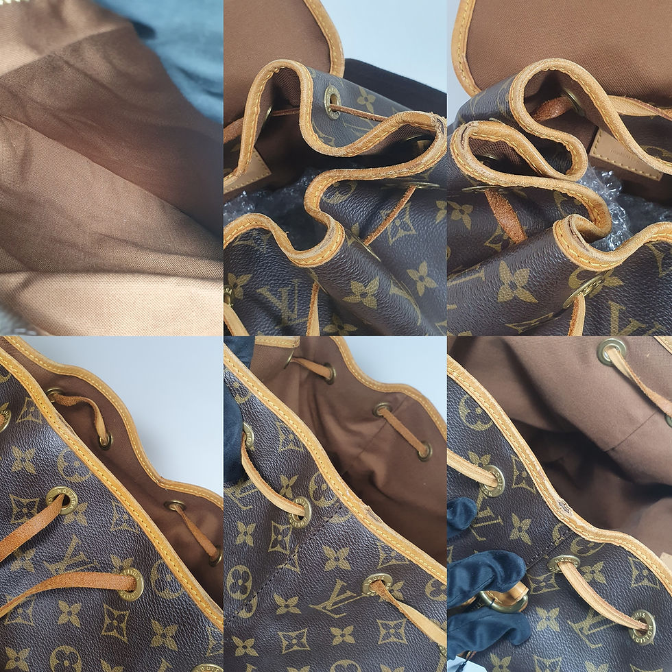 Thumbnail: Louis Vuitton Sac A Dos Bosphore Backpack Monogram M40107 LF732