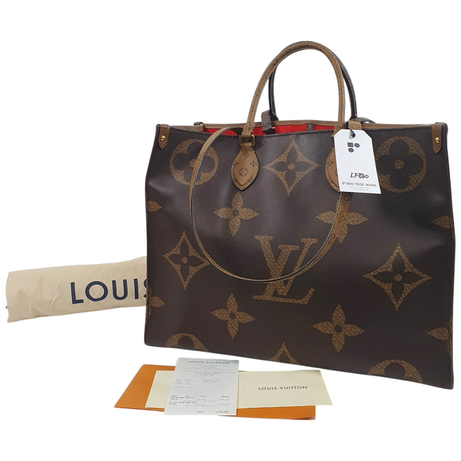 Louis Vuitton OnTheGo GM M44576 LF860