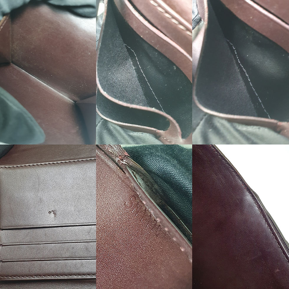 Thumbnail: LOUIS VUITTON Vernis Elise Compact Wallet M93523 ALA771