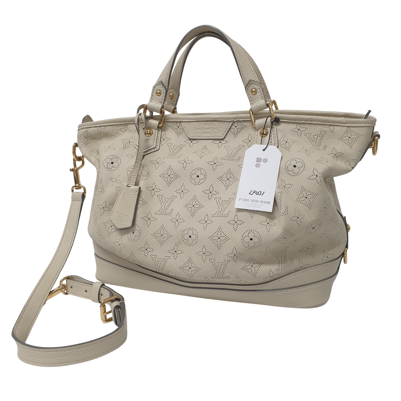 LOUIS VUITTON Mahina Stella PM Monogram M93982 Guaranteed Daily LF031